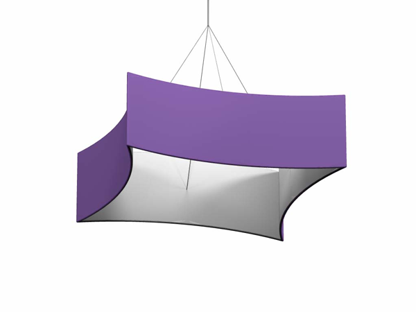 Concave Four Sided Hanging Structure