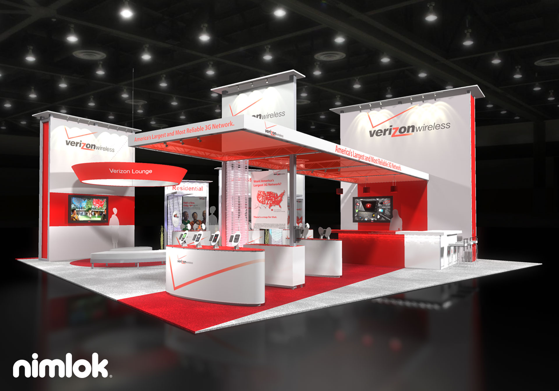 Verizon Wireless Carolina Tradeshow Exhibits